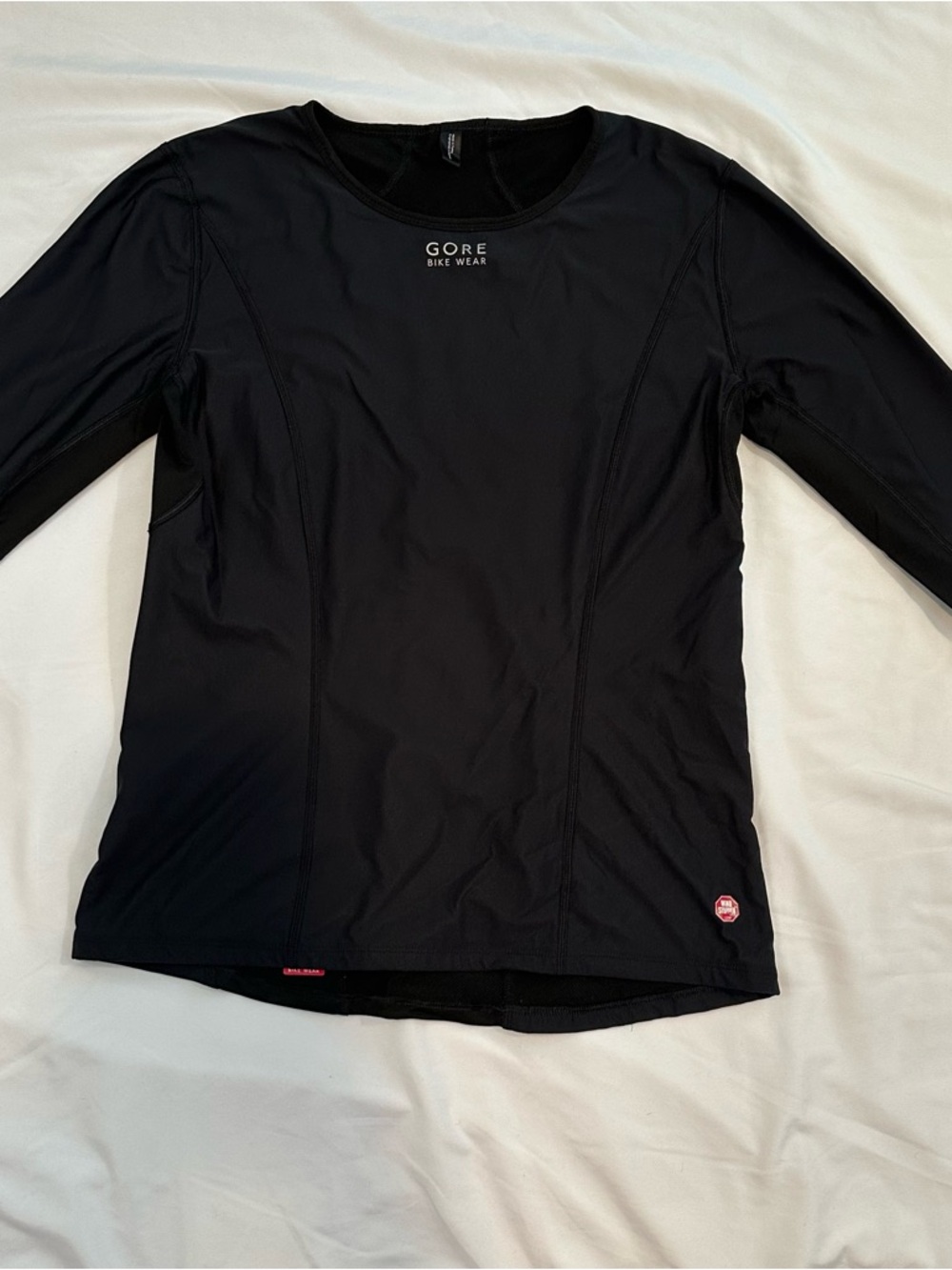 GORE Bike Wear Windstopper Black Long Sleeve Cycling Base Layer